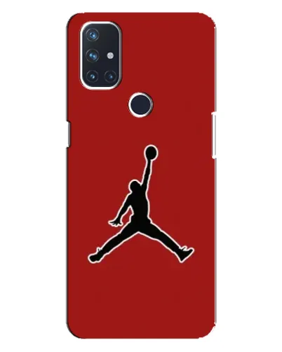 Чехол для OnePlus Nord 10 5G с картинкой «Jordan Red Back»