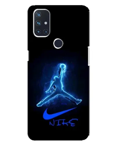 Чехол для OnePlus Nord 10 5G с картинкой «Jordan Neon Blue»