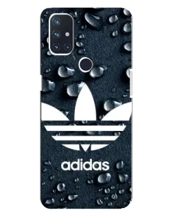 Чехол для OnePlus Nord 10 5G с картинкой «Adidas Trefoil Blue»