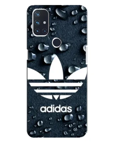 Чехол для OnePlus Nord 10 5G с картинкой «Adidas Trefoil Blue»