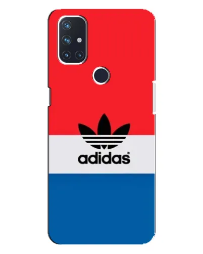 Чехол для OnePlus Nord 10 5G с картинкой «Ретро блоки Adidas»