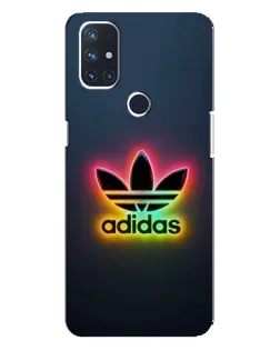 Чехол для OnePlus Nord 10 5G с картинкой «Неоновый Adidas»