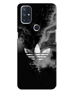 Чехол для OnePlus Nord 10 5G с картинкой «Абстрактный дым Adidas»