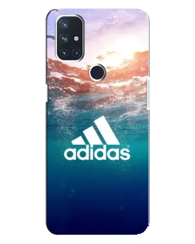 Чехол для OnePlus Nord 10 5G с картинкой «Океанская глубина адидас»