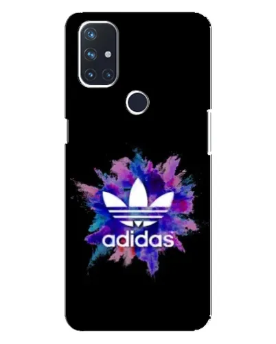 Чехол для OnePlus Nord 10 5G с картинкой «Взрыв красок Adidas»