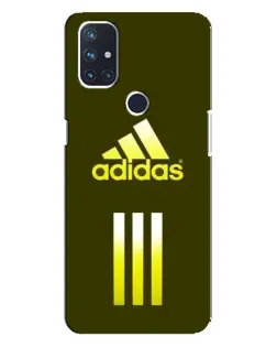 Чехол для OnePlus Nord 10 5G с картинкой «Оливковый градиент Adidas»
