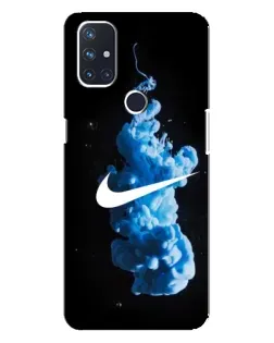 Чехол для OnePlus Nord 10 5G с картинкой «Nike и синий дым»