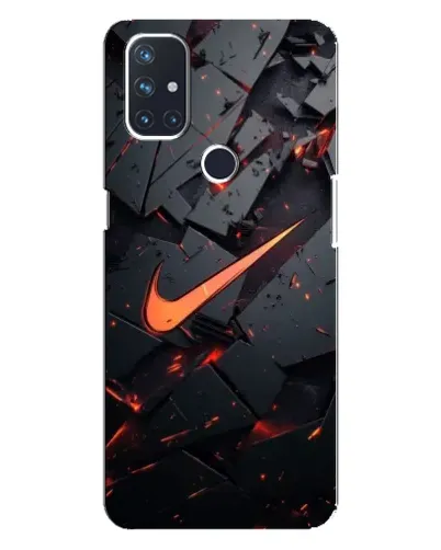 Чехол для OnePlus Nord 10 5G с картинкой «Nike — эффект разломов» Чехол для OnePlus Nord 10 5G с картинкой «Nike — эффект разломов»