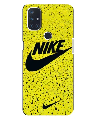 Чехол для OnePlus Nord 10 5G с картинкой «Желтый текстурный Nike» Чехол для OnePlus Nord 10 5G с картинкой «Желтый текстурный Nike»