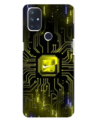 Чехол для OnePlus Nord 10 5G с картинкой «Nike — золотая искра» Чехол для OnePlus Nord 10 5G с картинкой «Nike — золотая искра»