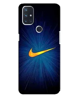Чехол для OnePlus Nord 10 5G с картинкой «Синий пульс Nike» Чехол для OnePlus Nord 10 5G с картинкой «Синий пульс Nike»