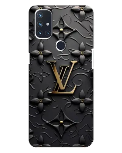 Чехол для OnePlus Nord 10 5G с картинкой «Кожаная текстура LV»