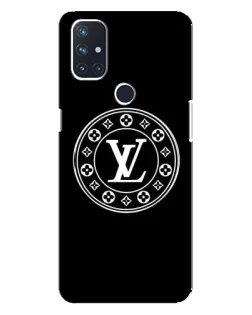 Чехол для OnePlus Nord 10 5G с картинкой «LV — печать стиля»