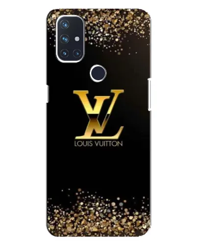Чехол для OnePlus Nord 10 5G с картинкой «LV — золотые искры»