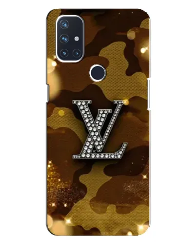 Чехол для OnePlus Nord 10 5G с картинкой «Камуфляжный Louis Vuitton»