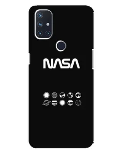 Чехол для OnePlus Nord 10 5G с картинкой «NASA — технический принт»