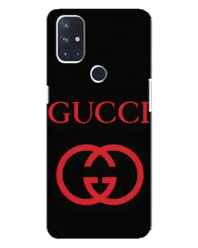 Чехол для OnePlus Nord 10 5G с картинкой «Gucci — красный логотип»
