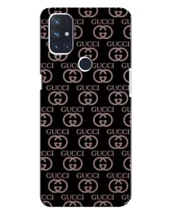 Чехол для OnePlus Nord 10 5G с картинкой «Классическая монограмма Gucci»