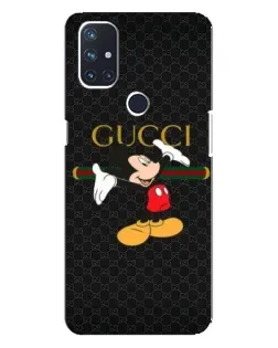 Чехол для OnePlus Nord 10 5G с картинкой «Микки Маус Gucci»