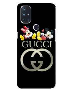 Чехол для OnePlus Nord 10 5G с картинкой «Gucci — герои Disney»
