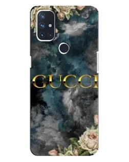 Чехол для OnePlus Nord 10 5G с картинкой «Абстрактные цветы Gucci»