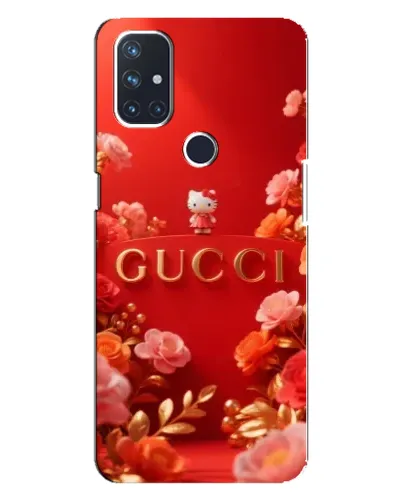Чехол для OnePlus Nord 10 5G с картинкой «Gucci — золотой сад»