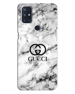 Чехол для OnePlus Nord 10 5G с картинкой «Gucci — мраморный шик»