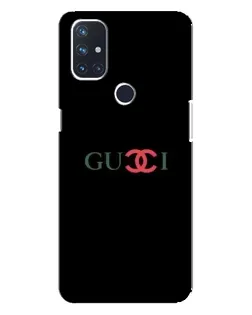 Чехол для OnePlus Nord 10 5G с картинкой «Gucci — красный градиент»