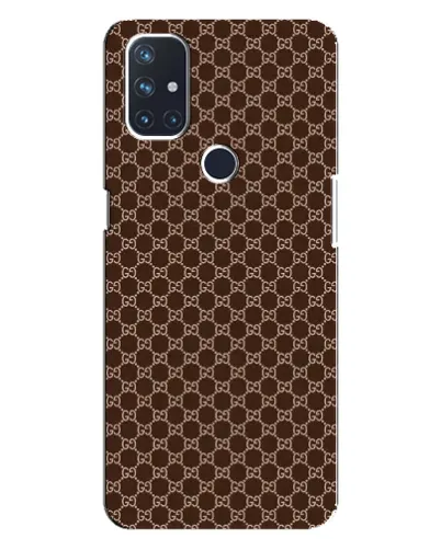 Чехол для OnePlus Nord 10 5G с картинкой «Gucci — шоколадная сетка» Чехол для OnePlus Nord 10 5G с картинкой «Gucci — шоколадная сетка»