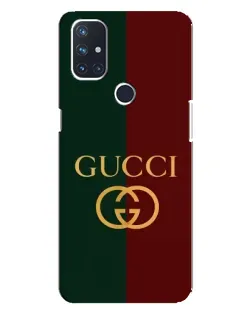 Чехол для OnePlus Nord 10 5G с картинкой «Gucci — темно-зеленый градиент»