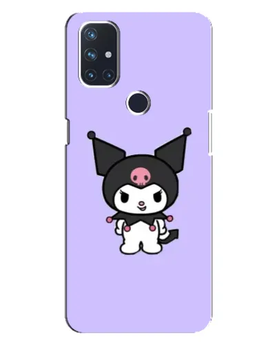 Чохол для OnePlus Nord 10 5G з картинкою «Kuromi — ніжний фіолетовий»