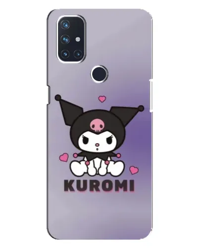 Чохол для OnePlus Nord 10 5G з картинкою «Kuromi — фіолетовий арт»