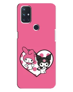 Чохол для OnePlus Nord 10 5G з картинкою «Kuromi та My Melody» Чохол для OnePlus Nord 10 5G з картинкою «Kuromi та My Melody»