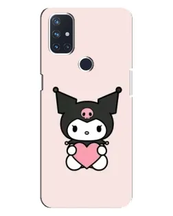 Чохол для OnePlus Nord 10 5G з картинкою «Kuromi та серце» Чохол для OnePlus Nord 10 5G з картинкою «Kuromi та серце»