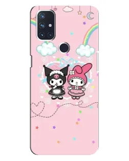 Чохол для OnePlus Nord 10 5G з картинкою «My Melody та Kuromi» Чохол для OnePlus Nord 10 5G з картинкою «My Melody та Kuromi»