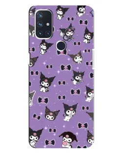 Чохол для OnePlus Nord 10 5G з картинкою «Kuromi — патерн» Чохол для OnePlus Nord 10 5G з картинкою «Kuromi — патерн»