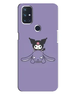 Чохол для OnePlus Nord 10 5G з картинкою «Kuromi на ліловому фоні» Чохол для OnePlus Nord 10 5G з картинкою «Kuromi на ліловому фоні»