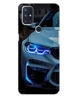 Чохол для OnePlus Nord 10 5G з картинкою «Погляд BMW з синіми фарами» Чохол для OnePlus Nord 10 5G з картинкою «Погляд BMW з синіми фарами»