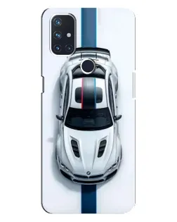 Чохол для OnePlus Nord 10 5G з картинкою «Вид зверху — BMW M» Чохол для OnePlus Nord 10 5G з картинкою «Вид зверху — BMW M»