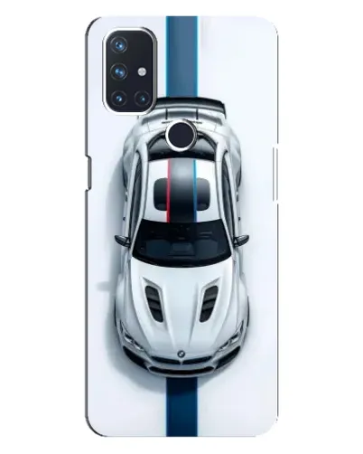 Чехол для OnePlus Nord 10 5G с картинкой «Вид сверху — BMW M»