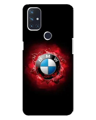 Чехол для OnePlus Nord 10 5G с картинкой «Логотип BMW — вспышка»