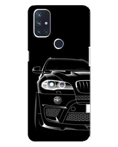 Чехол для OnePlus Nord 10 5G с картинкой «Темный силуэт BMW»