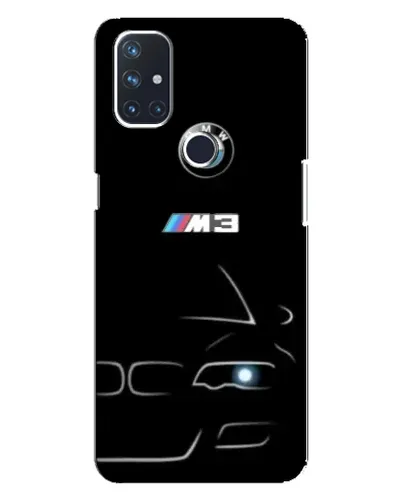 Чехол для OnePlus Nord 10 5G с картинкой «Минималистичный принт BMW M3»