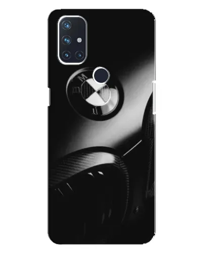 Чехол для OnePlus Nord 10 5G с картинкой «Эмблема BMW — макро»