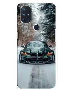 Чехол для OnePlus Nord 10 5G с картинкой «BMW в зимнем лесу» Чехол для OnePlus Nord 10 5G с картинкой «BMW в зимнем лесу»