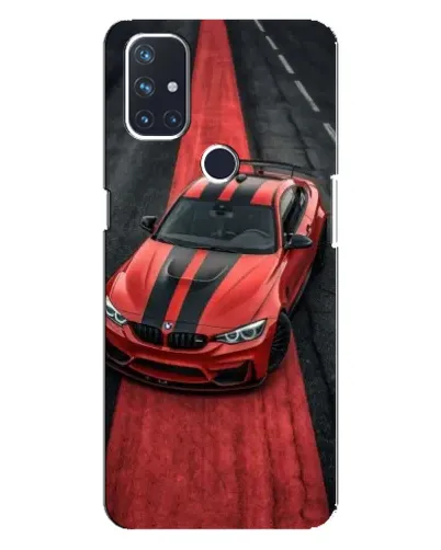 Чехол для OnePlus Nord 10 5G с картинкой «BMW на красной дорожке»