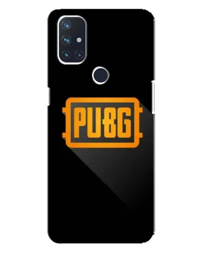 Чехол для OnePlus Nord 10 5G с картинкой «PUBG — рамка лого»