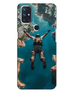 Чехол для OnePlus Nord 10 5G с картинкой «PUBG — свободное падение»