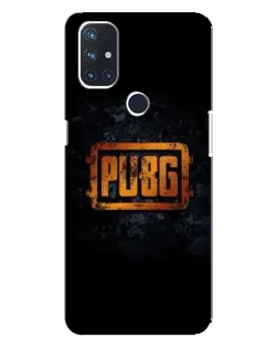 Чехол для OnePlus Nord 10 5G с картинкой «PUBG — золотой логотип»