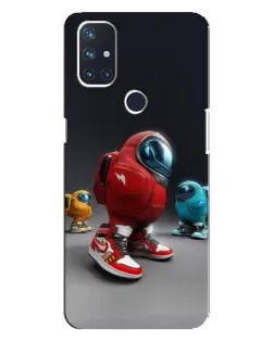 Чехол для OnePlus Nord 10 5G с картинкой «Among Us — 3D стиль»